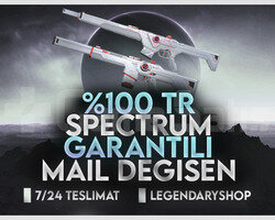100TR SPECTRUM GARANTİLİ MAİL DEĞİŞEN