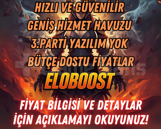 EUW/TR UCUZ ELO BOOST HİZMETİ! MESAJ ATINIZ!