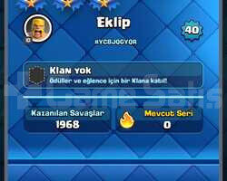 8200 KUPA 40 SEVİYE 117 KART 3 EVRİM 11 MAX KART