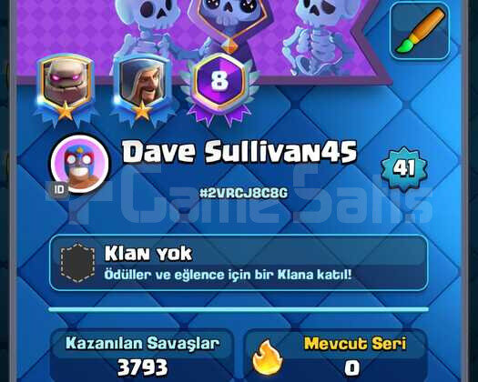 7800 KUPA 117 KART 41 SEVİYE 6 EVRİM 3 MAX KART
