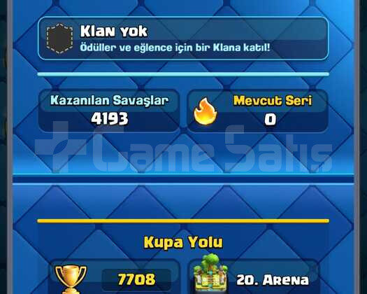 7700 KUPA 41 SEVİYE 4 MAX KART