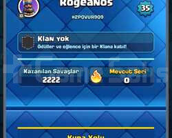 6000 KUPA 35 SEVİYE UYGUN HESAP 3 EVRİM