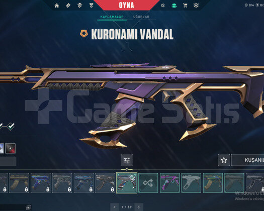 TR | KURONAMI/SERİ TETİK/ADMİN BIÇAK MAİLLİ HESAP