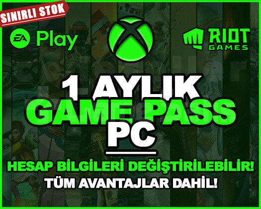 1 AYLIK GAME PASS PC / TÜM BİLGİLER DEĞİŞİR