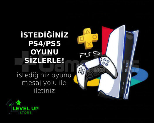 ISTEDIGINIZ 3 PS4/PS5 OYUNU! MIX SEÇENEK+GARANTI