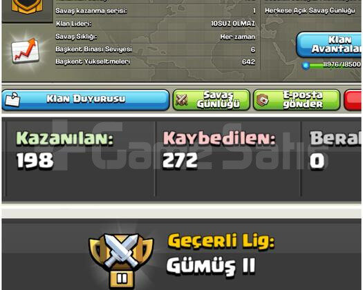 18 LEVELİSMİ TAKILI KALMIŞ KLAN | UYGUN