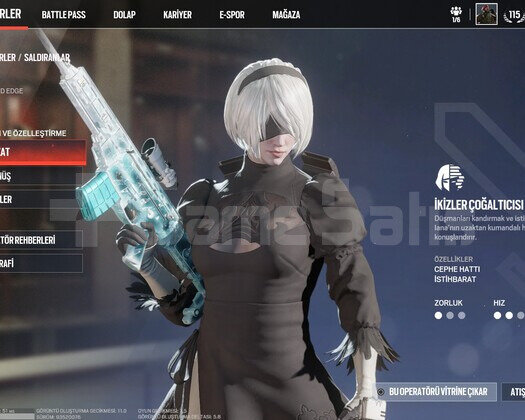 rainbow six siege black ice desenli hesap