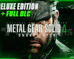DELUXE METAL GEAR SOLID SNAKE EATER + DLC