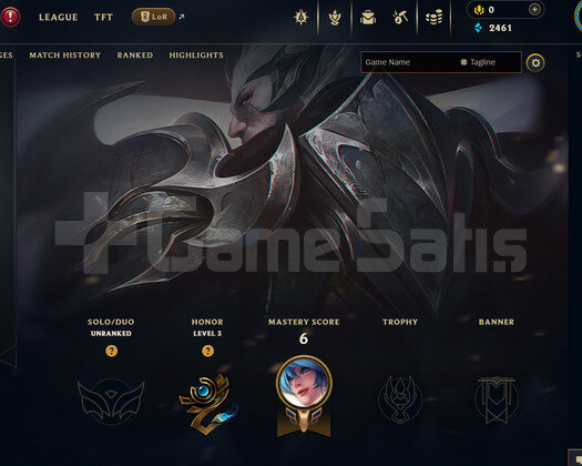 EUW Unranked | 2 Kostüm - 36 Hero | LoL Hesap