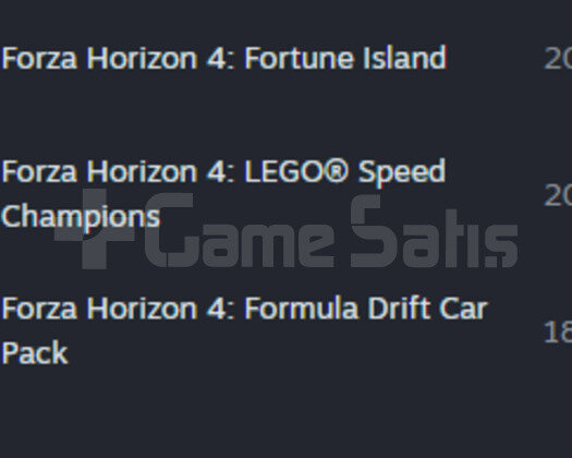 Steam Hesabı dolu Forza Horizon 4 ve dlc
