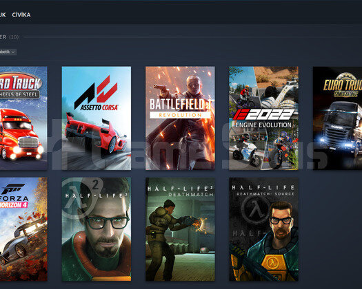 Steam Hesabı dolu Forza Horizon 4 ve dlc