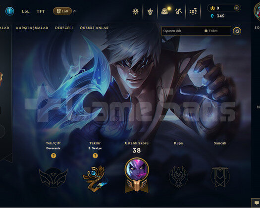 EUW Unranked | 7 Kostüm - 46 Hero |  RANKED READY