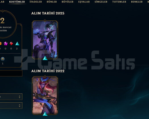 TR Unranked | 2 Kostüm - 198 RP | LoL