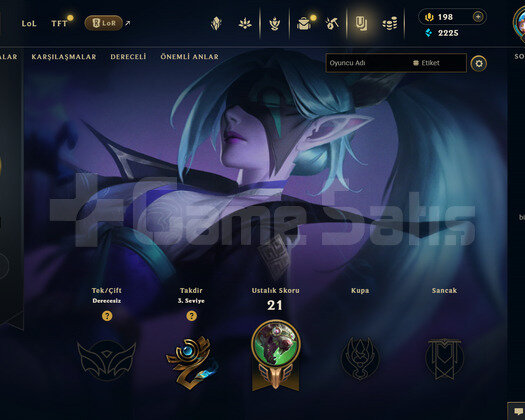 TR Unranked | 2 Kostüm - 198 RP | LoL