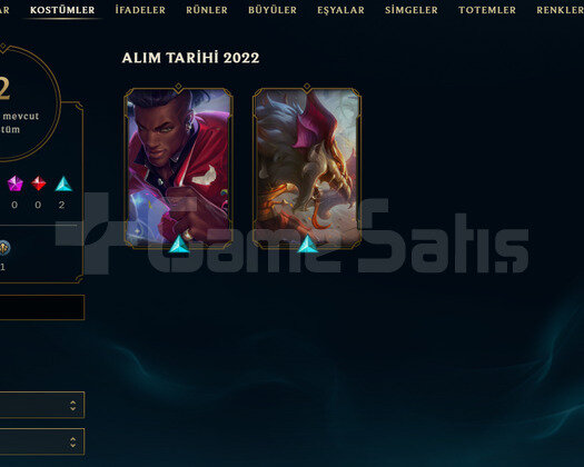 TR Unranked | 2 Kostüm - 20 Hero | LoL