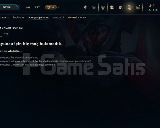 2022 KURULUM / EFSANE KOSTÜMLER / UNRANKED