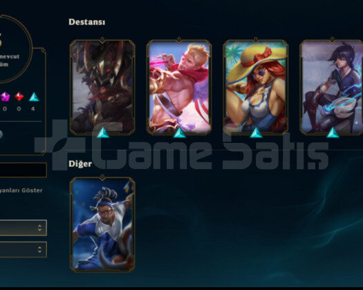 TR 5 SKIN 45 HERO BRONZ 2 GOBLIN HESAP KASMALIK