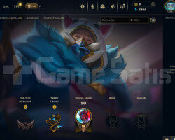 EUW DEMİR 2 / 0LP / 2 KOSTÜM / S11 HESABI