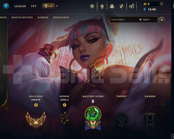 EUW Gold 4 | 5 Kostüm - 18K Mö | Dereceli Hazır