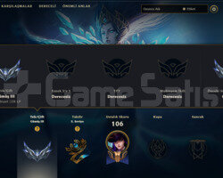 TR 29 SKIN 52 HERO HANDMADE SILVER 3 SMURF HESAP