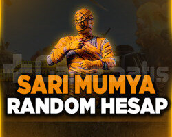 SARI MUMYA RANDOM HESAP PUBG MOBİLE - GİRİŞ GARANT