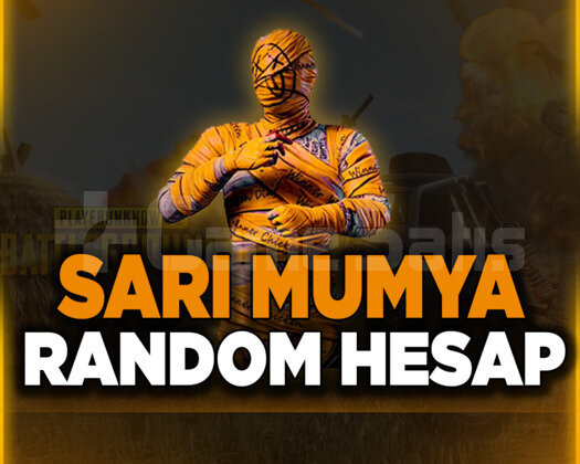 SARI MUMYA RANDOM HESAP PUBG MOBİLE - GİRİŞ GARANT