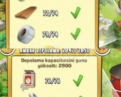 89 adet seçime göre ağıl veya ambar malzemesi