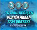 TR - MAİL DEĞİŞEN - PLATİN - ULTRA YÜKSEK MMR!