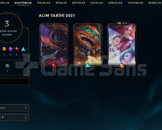 EUW Unranked | 3 Kostüm - 46 Hero | LoL