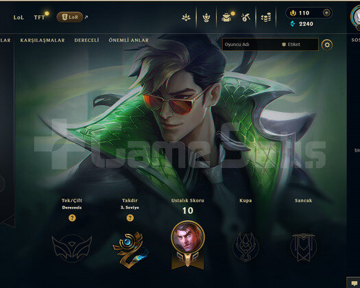 EUW Unranked | 7 Kostüm - 30 Hero | LoL