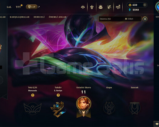 EUW Unranked | 9 Kostüm - 35 Hero | RANKED READY