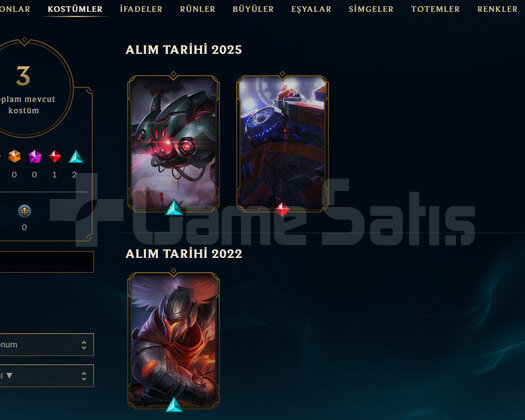 TR Unranked | 3 Kostüm - 23 Hero | LoL