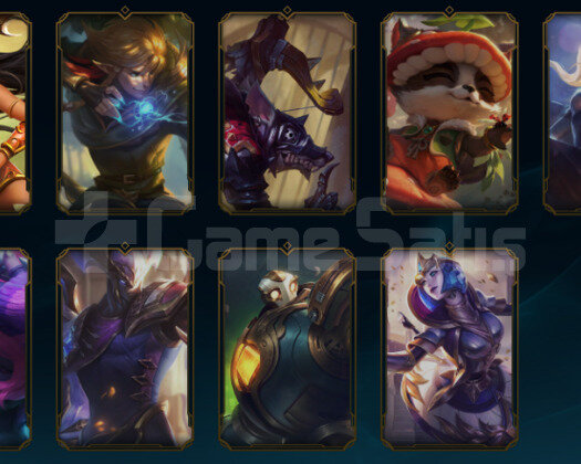 TR 21 SKIN 63 HERO 71 LV SOLOQ ALTIN 2 SMURF HESAP