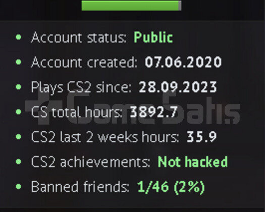 25k ELO+Faceit 9 lvl+21 Env+Garanti+TR Hesabı