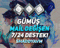 TR - MAİL DEĞİŞEN - GÜMÜŞ - ULTRA DÜŞÜK MMR!
