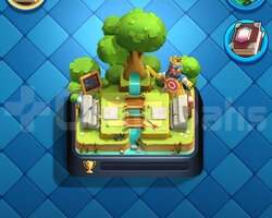 CLASH ROYALE 7500 KUPA HESAP  300 LİRA