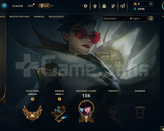 TR Gold 4 | 1 Kostüm - 30 Hero | LoL Hesap