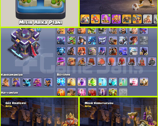 IDSİZ TH 15 COC | 239 LEVEL + ARKAPLAN