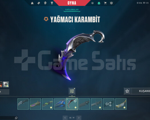 TR | YAĞMACI VE ASİL KARAMBİT/UZAY AVCI MAİL HESAP