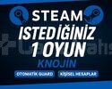 İSTEDİĞİNİZ 1 OYUN OTO GUARD + DESTEK