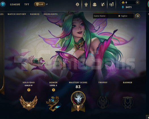 EUW Gold 4 | 1 Kostüm - 28 Hero | Dereceli Hazır