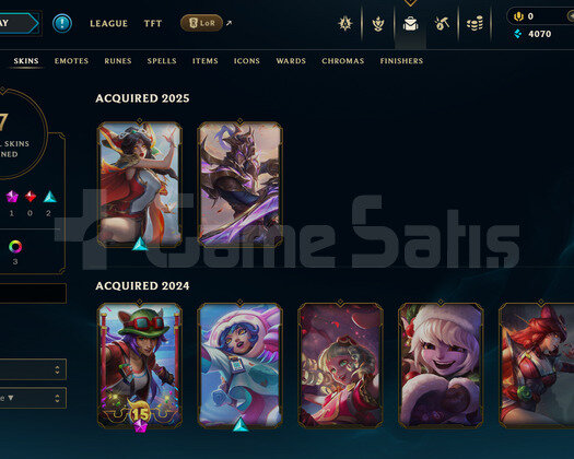 EUW Gold 4 | 7 Kostüm - 29 Hero | Dereceli Hazır