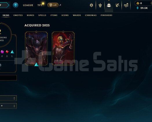 EUW Gold 3 | 2 Kostüm - 29K Mö | Dereceli Hazır