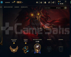 EUW Gold 3 | 3 Kostüm - 29K Mö | Dereceli Hazır