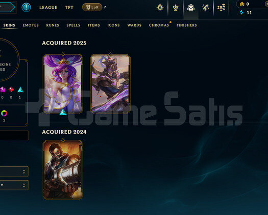 EUW Gold 3 | 3 Kostüm - 27 Hero | LoL Hesap