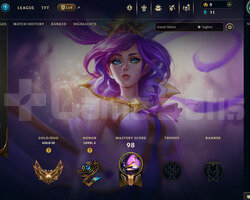 EUW Gold 3 | 3 Kostüm - 27 Hero | LoL Hesap