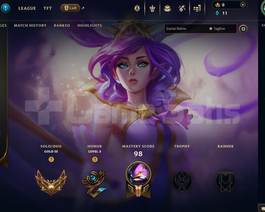 EUW Gold 3 | 3 Kostüm - 27 Hero | LoL Hesap