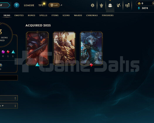 EUW 76 WR Gold 3 | 4 Kostüm - 27K Mö | Dereceli Ha