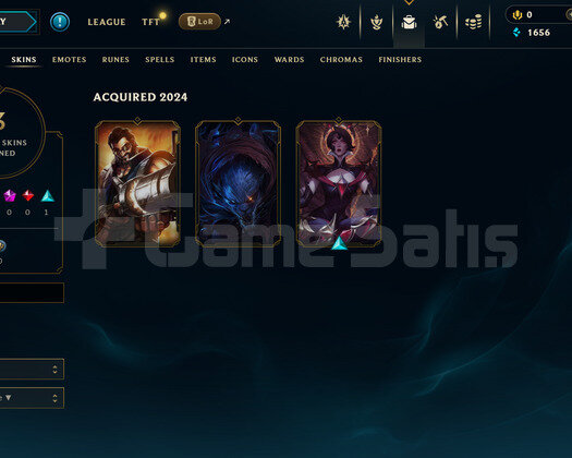 TR Unranked | 3 Kostüm - 32 Hero | LoL Hesap
