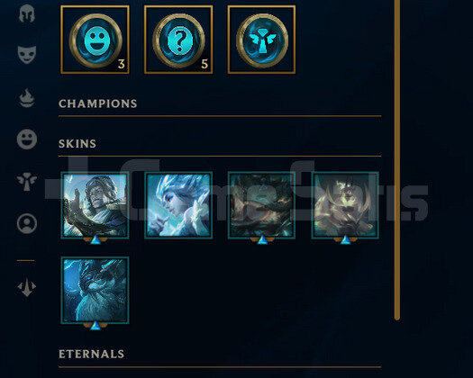 TR Gold 3 | 8 Kostüm - 66 Hero | LoL Hesap